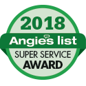 Angie’s List Awards E.W. Tompkins Super Service 2018 Award